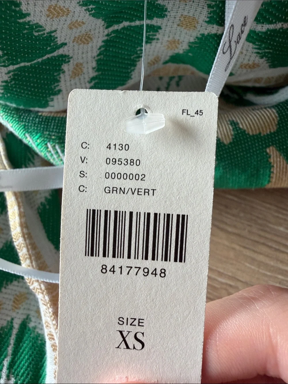 LACE The Label Anthropologie Vacation Resort wear Halter Cutout Maxi Dress Green - Picture 7 of 7
